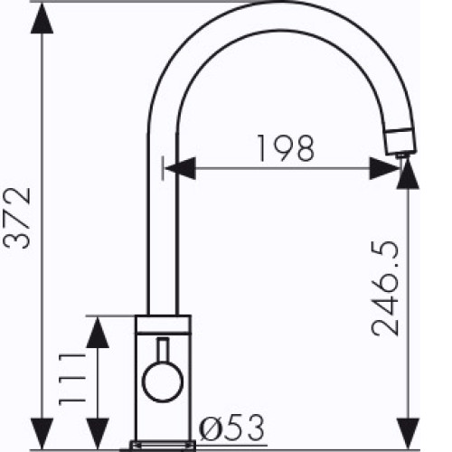 Смеситель KAISER Merkur 26744-15