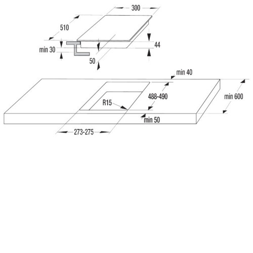 Варочная панель домино Gorenje ECT 330 CSCW
