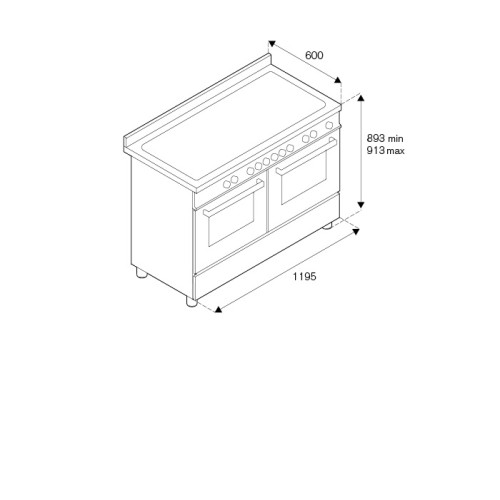 Варочный центр BERTAZZONI HER125I2ENET