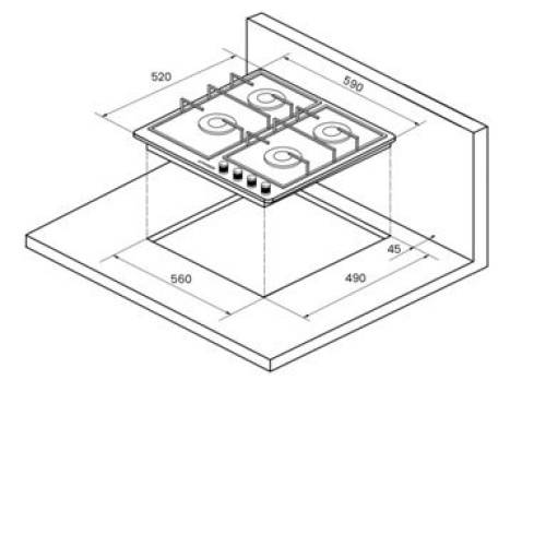 Поверхность KUPPERSBERG FQ 65 W