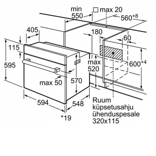Духовой шкаф BOSCH HBF113BV1S