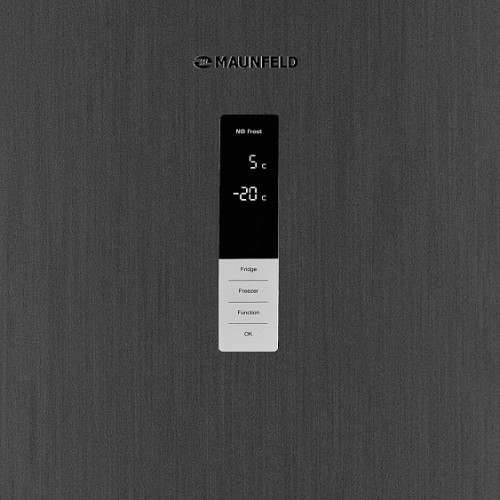 Холодильник MAUNFELD MFF185NFХ10 Inverter