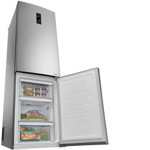 Холодильник LG GB-B59PZFZS нержавеющая сталь