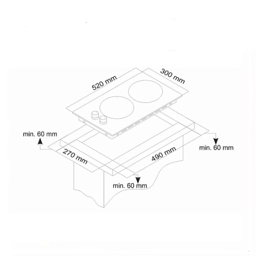 Варочная поверхность SIMFER H30V20L516