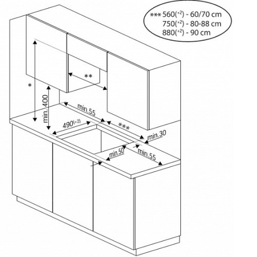Варочная поверхность HOTPOINT-ARISTON HS 1560B BF