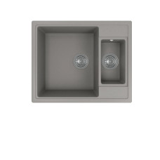 Кухонная мойка FLORENTINA Липси 620К серый шелк (20.465.D0620.307) Кухонная мойка FLORENTINA Липси 620К серый шелк (20.465.D0620.307)