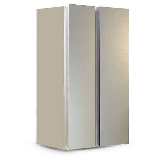 Холодильник GINZZU NFK-605 Gold glass