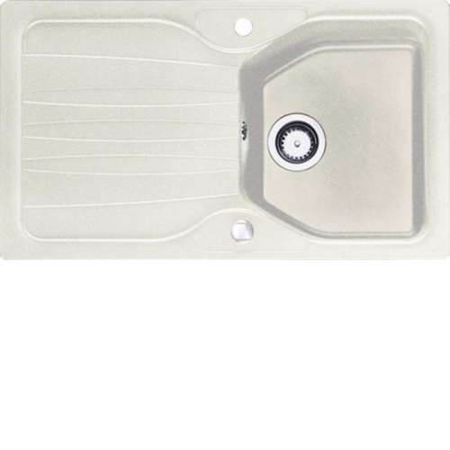 Кухонная мойка FRANKE cog 611 (094) (061.000.094) (114.0184.930) оборач. белый металлик
