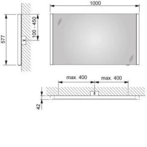 Зеркало KEUCO Royal Reflex 14296003000
