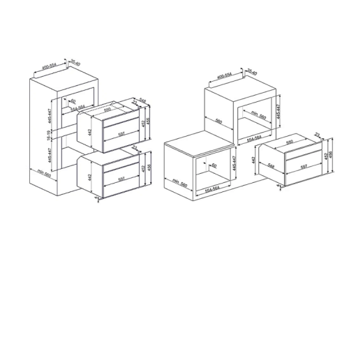 Каминная вытяжка SMEG KS 905 BXE