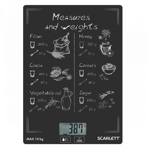 Кухонные весы SCARLETT SC-KS57P64