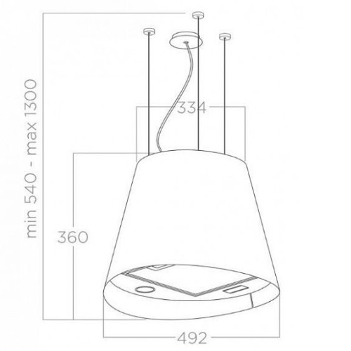 Вытяжка ELICA JUNO URBAN CAST IRON/F/50 (PRF0147728B)