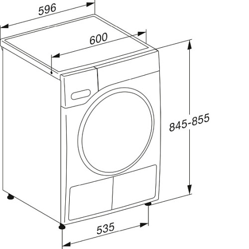 Сушильная машина MIELE TWF 760 WP