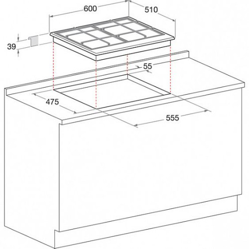 Поверхность HOTPOINT-ARISTON 7 hpc 640 t ow r