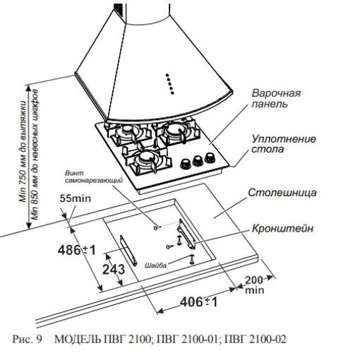 Варочная поверхность GEFEST ПВГ 2100-01 K192