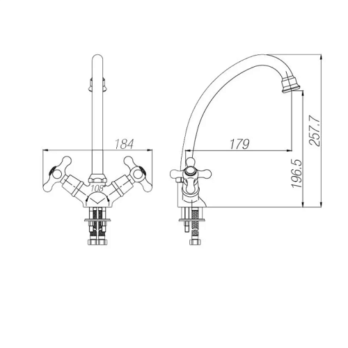 Смеситель PAULMARK Hamburg Ha221002