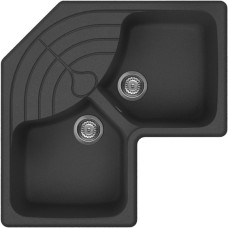 Кухонная мойка ELLECI Master Corner Nero G40