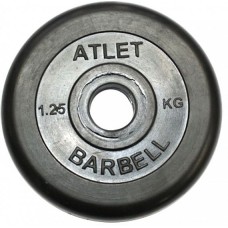 Диск обрезиненный MB Barbell MB-AtletB31-1.25