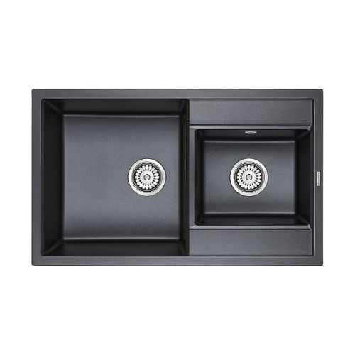 Кухонная мойка PAULMARK Tandem PM238250-BLM