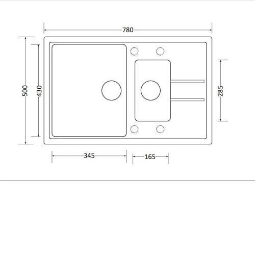 Кухонная мойка KUPPERSBERG MODENA 1,5B1D GREY