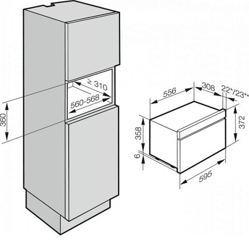 Встраиваемая пароварка Miele DG 6030