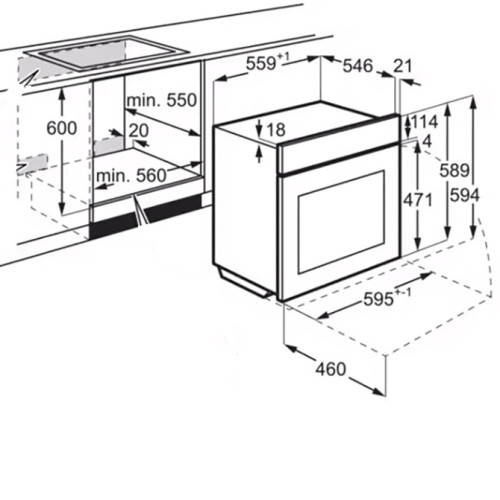 Духовой шкаф ELECTROLUX EOB7S31X