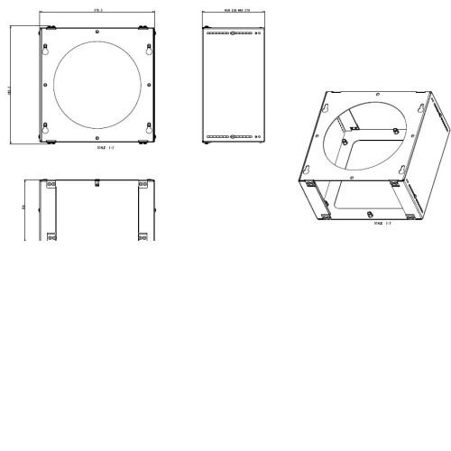 Комплект потолочного крепления ELICA KIT01600