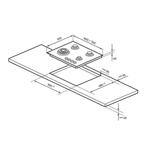 Варочная поверхность LEX GVS 642-1 IX