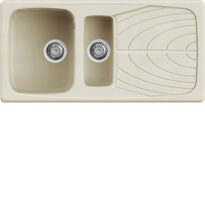 Кухонная мойка ELLECI Master 475 Bianco Antico 62