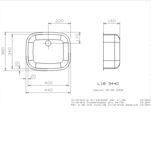 Кухонная мойка REGINOX l18 3440 lux okg (c/box)