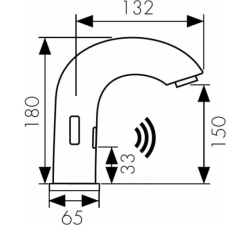 Смеситель KAISER Sensor 38421