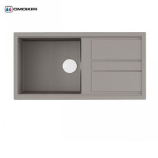 Кухонная мойка Omoikiri Kitagawa 100-GR 4993788 Leningrad grey Кухонная мойка Omoikiri Kitagawa 100-GR 4993788 Leningrad grey
