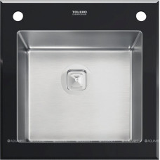 Кухонная мойка TOLERO Ceramic Glass TG-500 черный