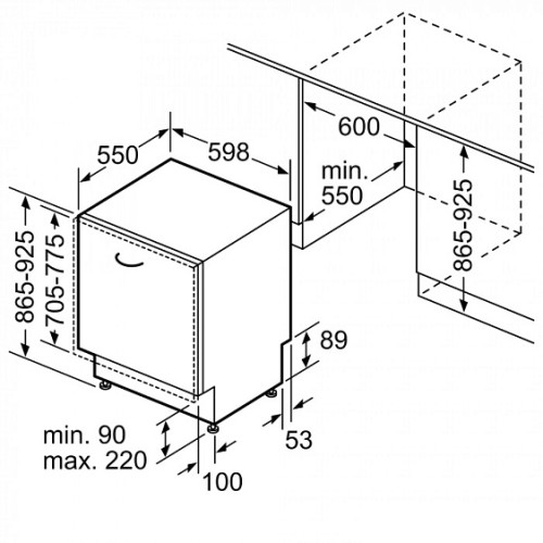 Посудомоечная машина NEFF S257EAX36E