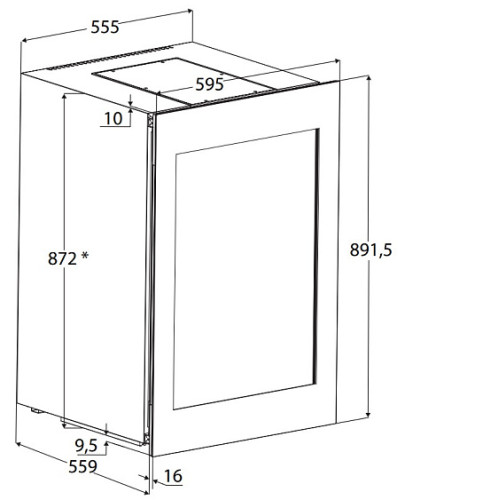 Винный шкаф CASO WineDeluxe WD 41