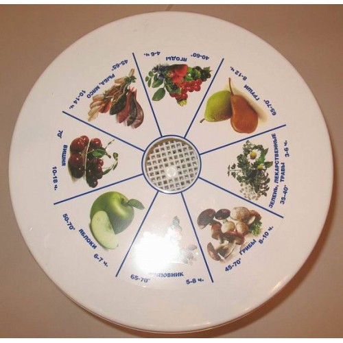 Сушилка для овощей РОТОР СШ-002-12 с 5 решетами в цветной упаковке