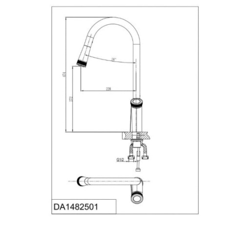 Смеситель D&K DA1482501