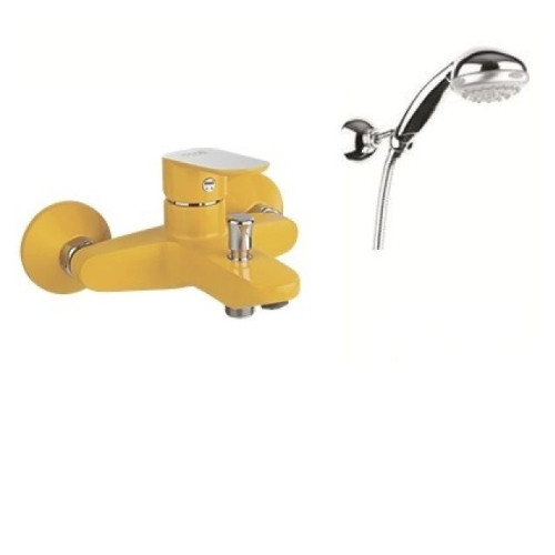 Смеситель FIORE Kevon Chic 81YX8150 yellow/chrome