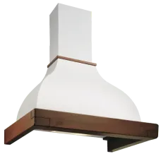 Вытяжка FALMEC IRIS/GARDENIA WHITE UNPAINTED 60 (пристенная,белый корпус+по