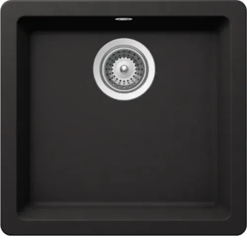 Кухонная мойка SCHOCK Quadro 50U Cristalite неро