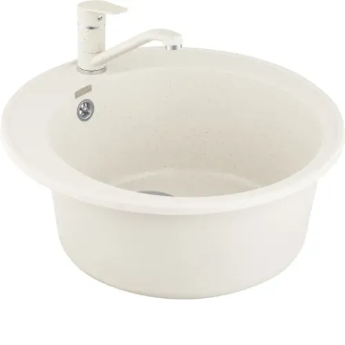 Кухонная мойка WEISSGAUFF WG 47501 Classic White