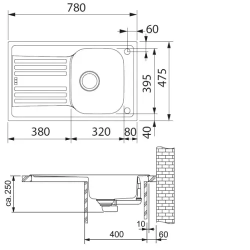 Кухонная мойка FRANKE efx 611