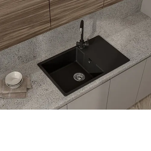 Кухонная мойка GRANFEST URBAN 678L черный