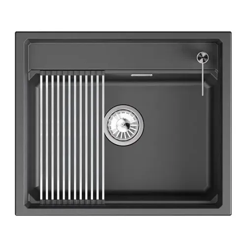 Кухонная мойка GRANULA KS-6003i шварц