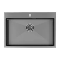 Кухонная мойка PAULMARK Kroner PM217551-GM