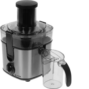 Соковыжималка VITEK VT-1600 (MC) стальной/черный Соковыжималка VITEK VT-1600 (MC) стальной/черный