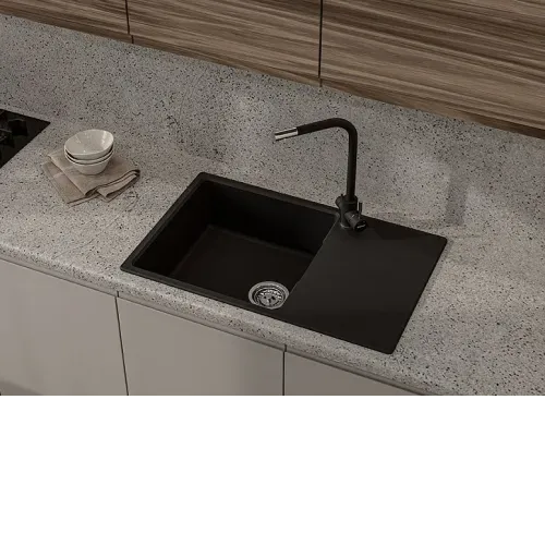 Кухонная мойка GRANFEST URBAN 678L черный