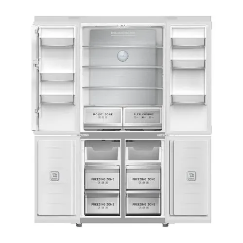 Холодильник TESLER RCD-487BI SPARKLING WHITE