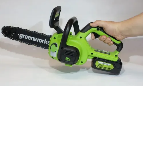 Пила аккумуляторная GREENWORKS G24CS25K2