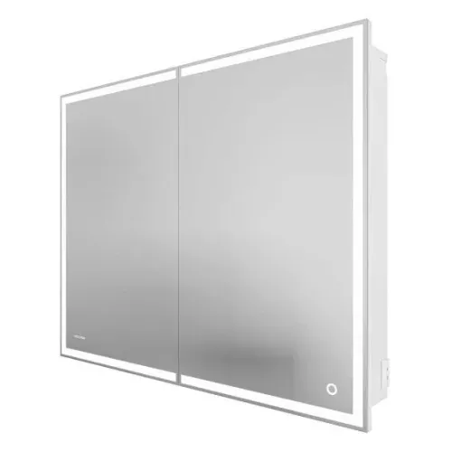 Шкаф-зеркало GROSSMAN МЕРКАДО 100 см с LED подсветкой 201002
